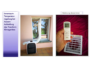 Inneneinheit Temperaturregelung
