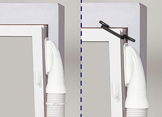 Mit und Ohne Einbruchsicherung