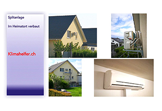 Split Klimaanlage Einfamilienhaus