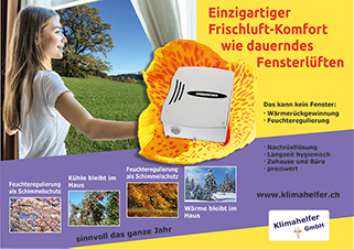 Frischluftgerät FL14 FL24 Plakat Klimahelfer