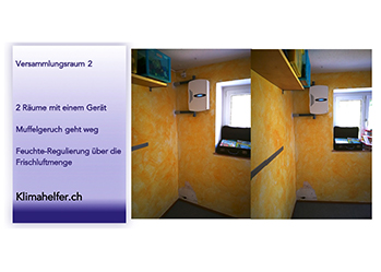 Raumlüftung Kinderspielraum