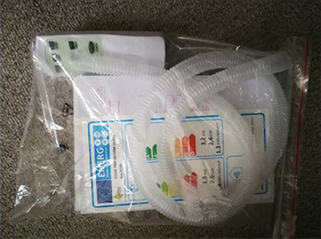 Zubehör im Beutel für TransKH Klimageräte