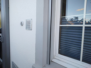 Lufteintrittsgitter Luftaustrittsdüse Meltem