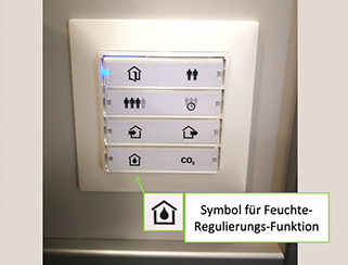 Display Meltem Lüftungsgeräte