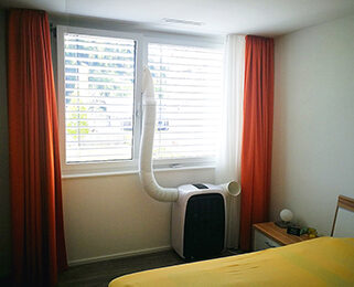 Klimahelfer Luftumlenkung 90 Grad Raum