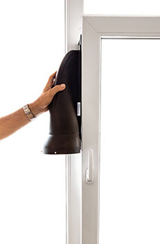 Klemmtrichter Ausströmfläche rechts