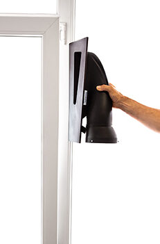 Klemmtrichter Ausströmfläche rechts