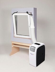 Klimahelfer Systemlösung mit Einbruchsicherung