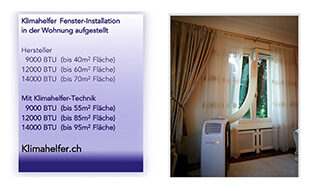 9000 12000 14000 BTU TransKH Kühlung