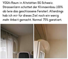 Facebook Klimatisierung Joga Raum