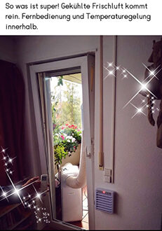 Facebook Balkon Klimatisierung leise