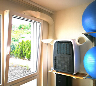 Klimahelfer mit Schalldämmung