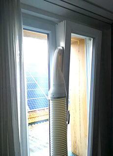 Klimahelfer Technik Solardach Luftführung