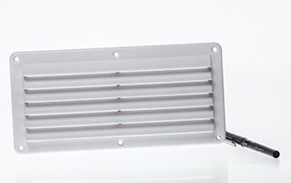 Luftgitter weiss viereckig weiss