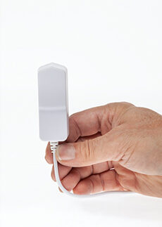 Rückenansicht 12V Netzteil für Klimahelfer