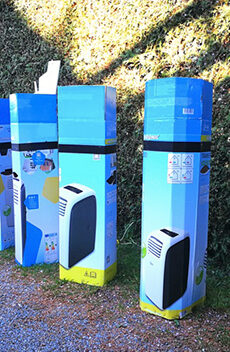 Transportkartons Aufbewahrung