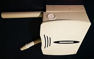 Unterkasten positioniert unter Frischluftgerät