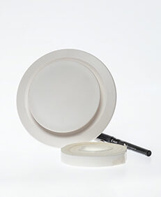 Lufteintrittsdüse Luftaustrittsdüse weiss